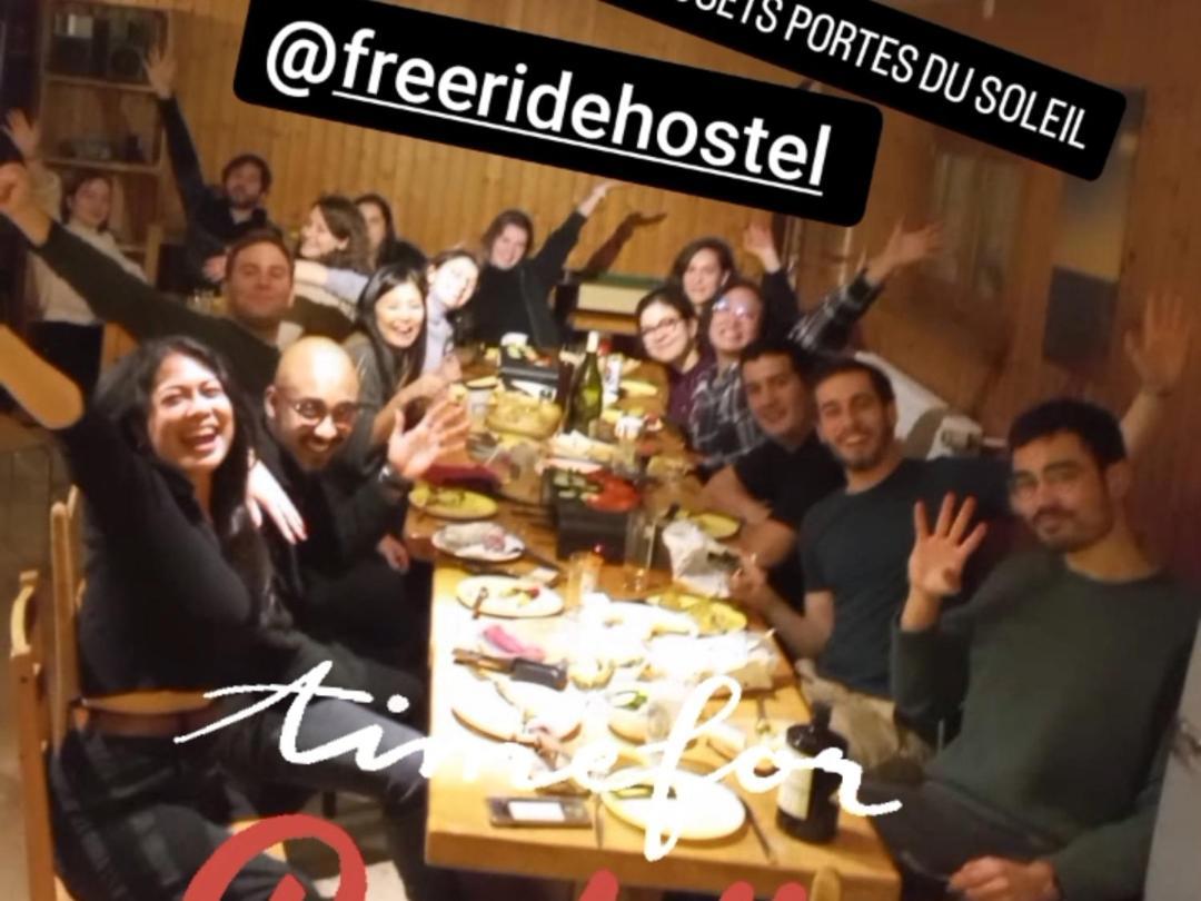 Freeride Hostel Les Crosets ภายนอก รูปภาพ