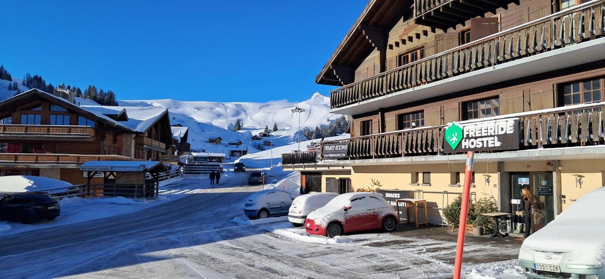 Freeride Hostel Les Crosets ภายนอก รูปภาพ